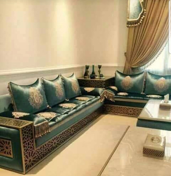 Green Sofa Set