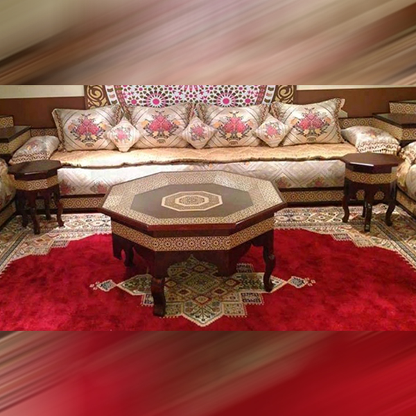 Sofa With Center Table