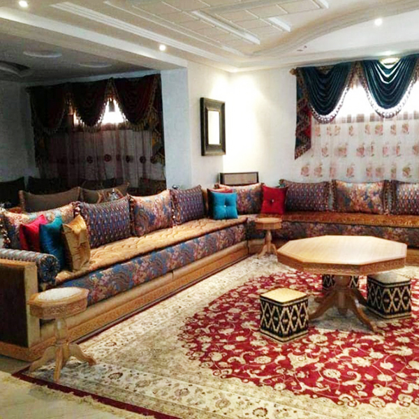 Shahi Multi Color Sofa Set